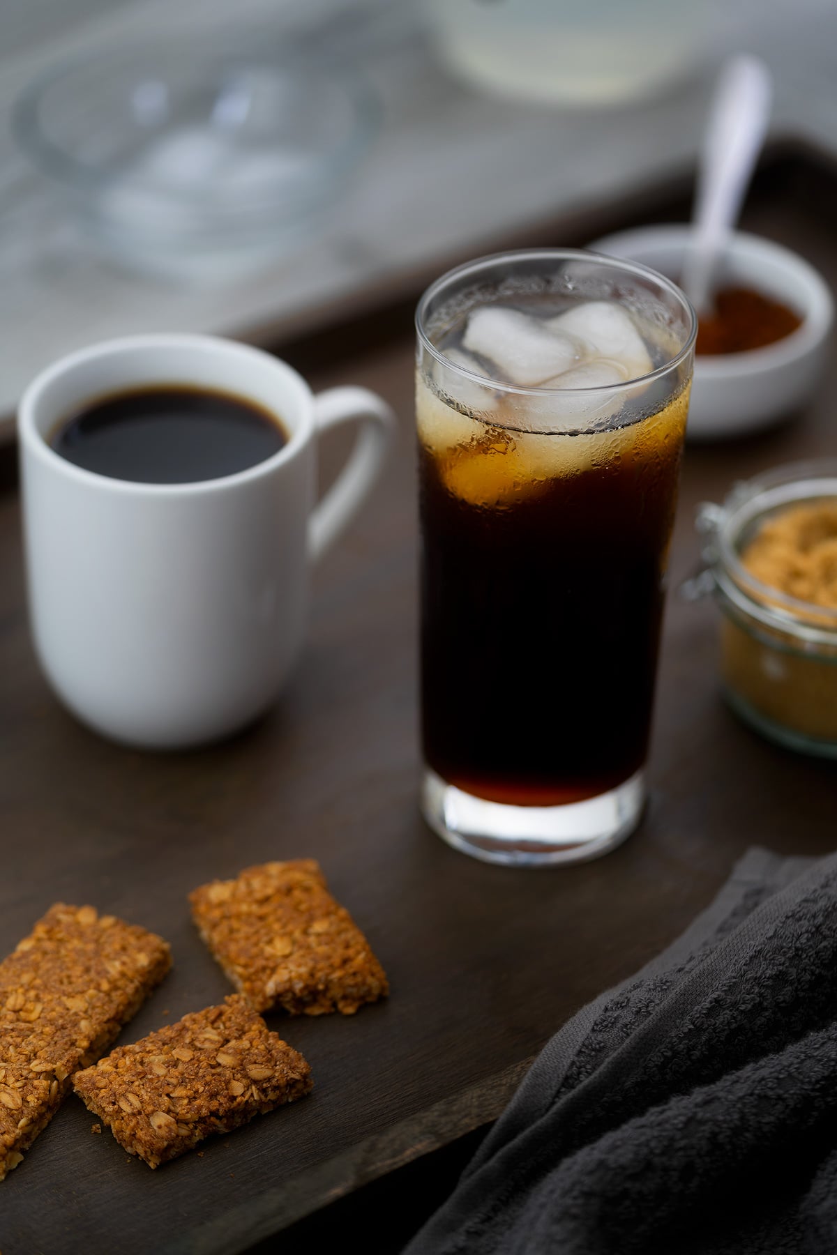Hot and Iced Black Coffee