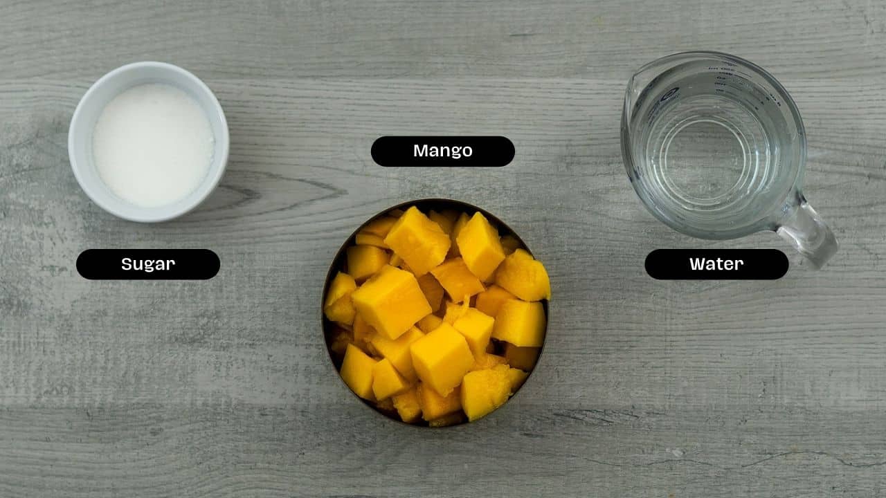 Mango Juice Ingredients