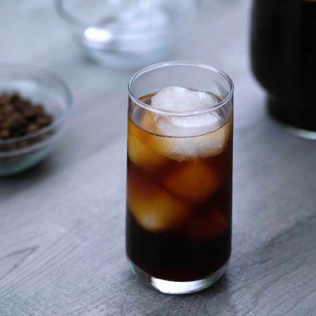 cold brew coffee has served