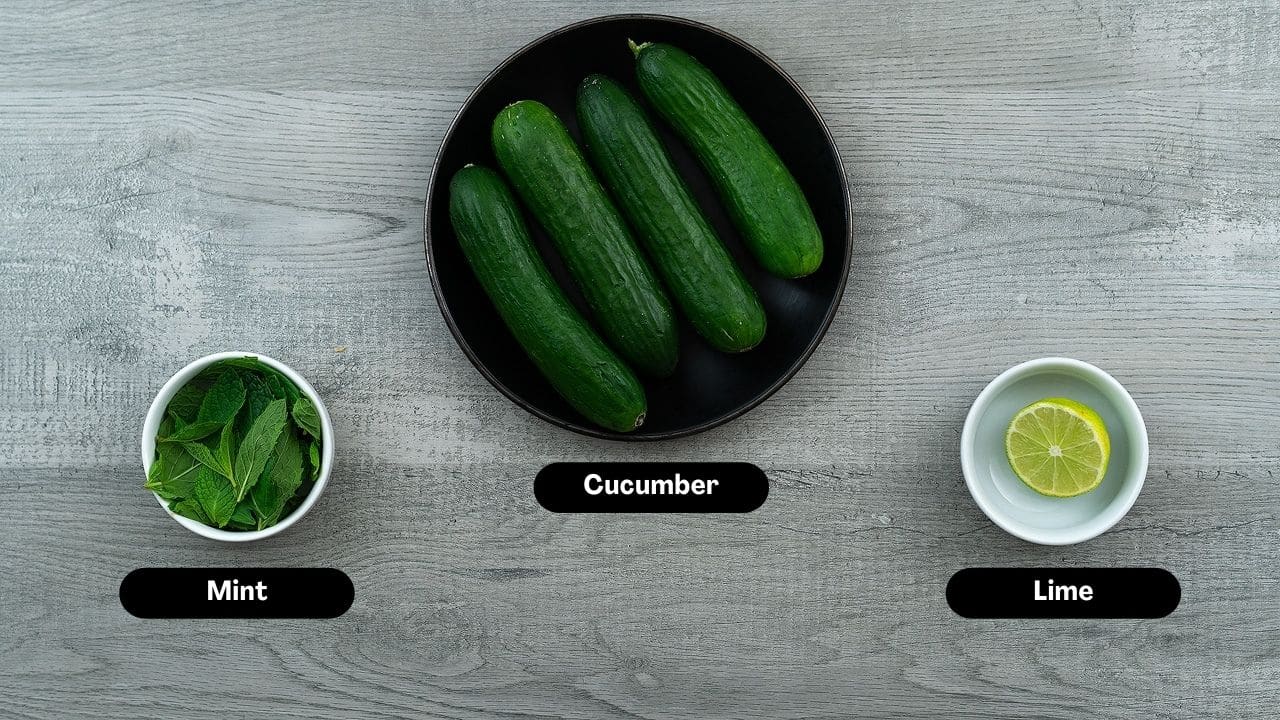 Cucumber Juice Ingredients