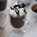 Homemade Hot chocolate in a mug
