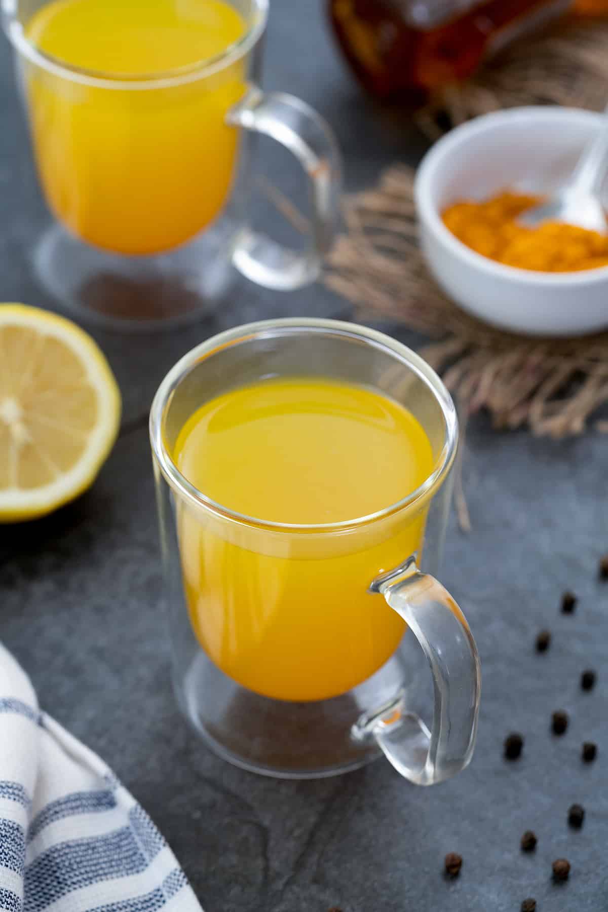 Turmeric Tea in a cup