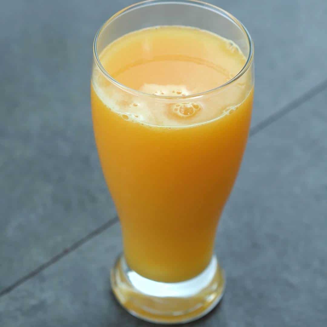 Orange Juice served in a glass