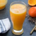 Orange juice served in a glass
