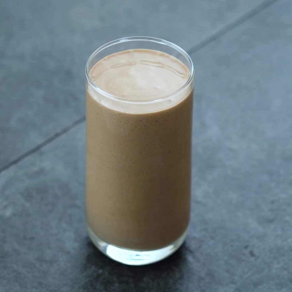 Protein Smoothie in a serving glass