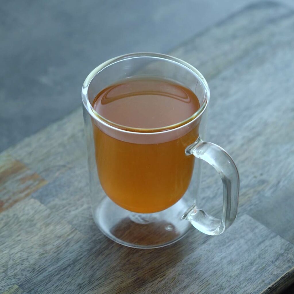 Mint Tea served in a teacup