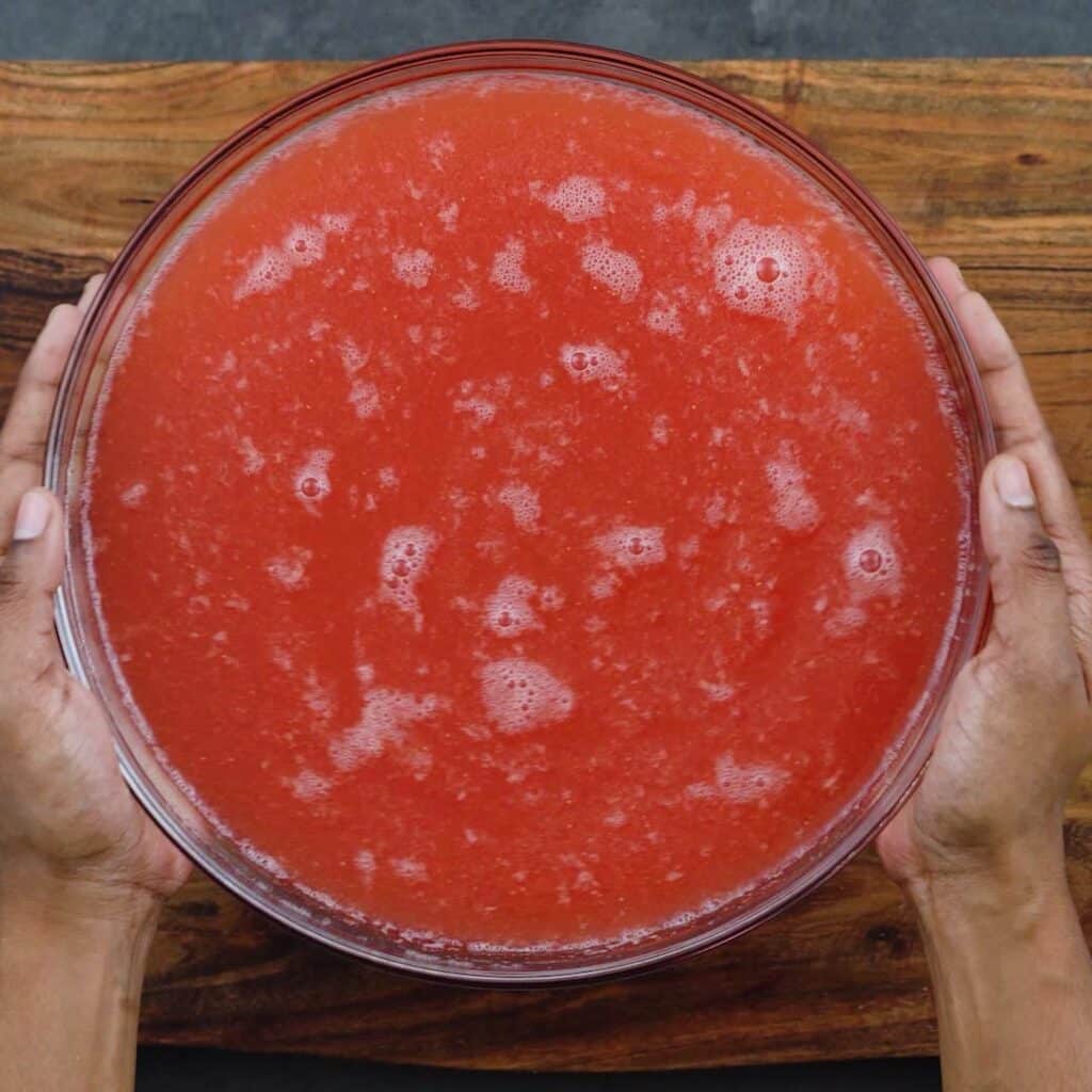 Strawberry Lemonade in a large bowl