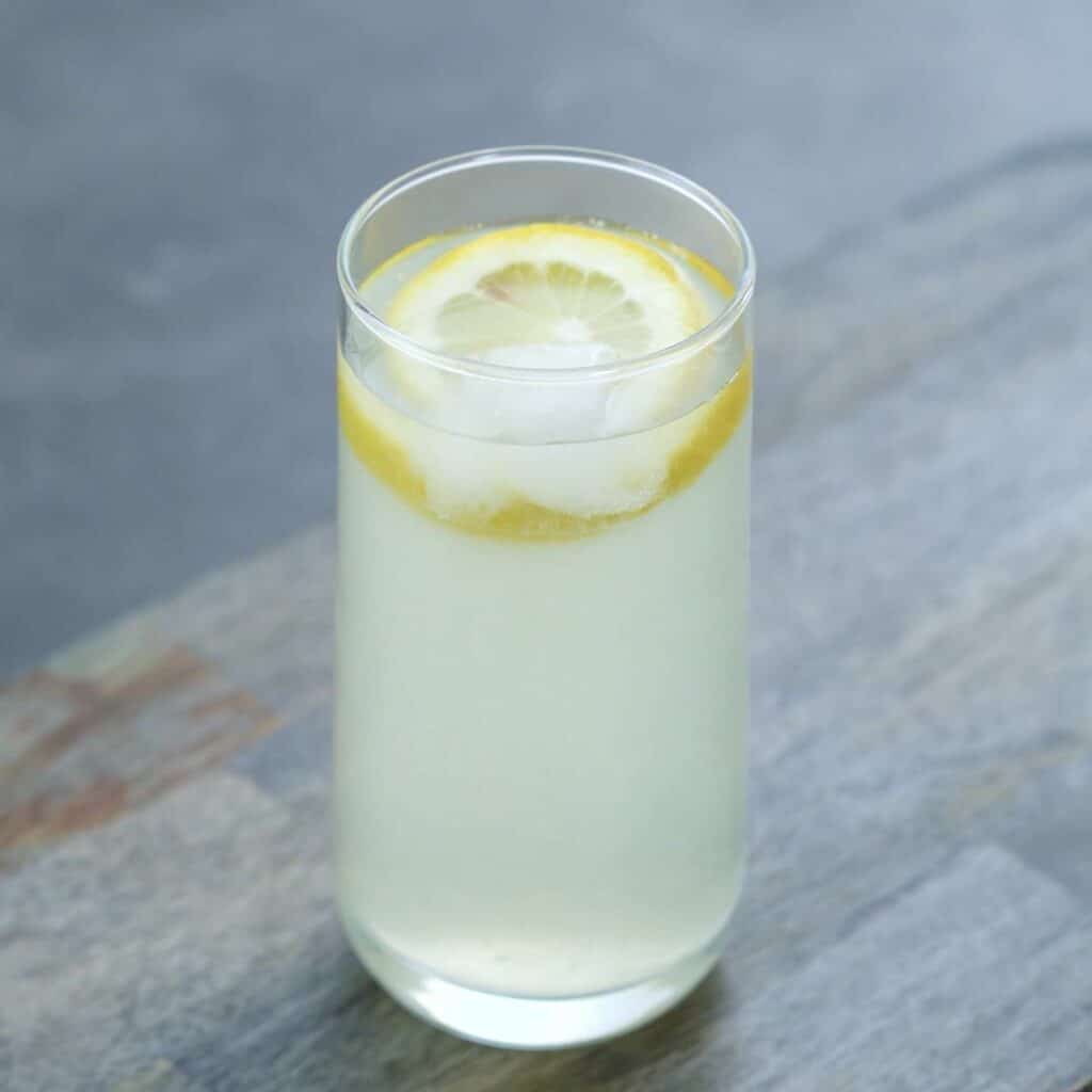 Lemon Juice served in a glass
